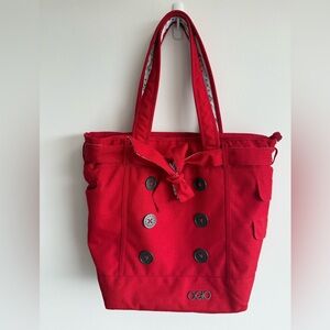 OGIO red Hampton tote